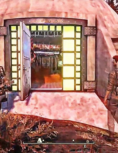 Image of Punji Bunker Camp from Fallout 76 game.